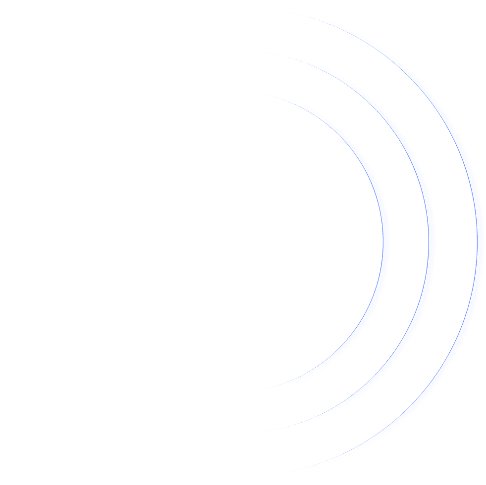 Decorative concentric rings